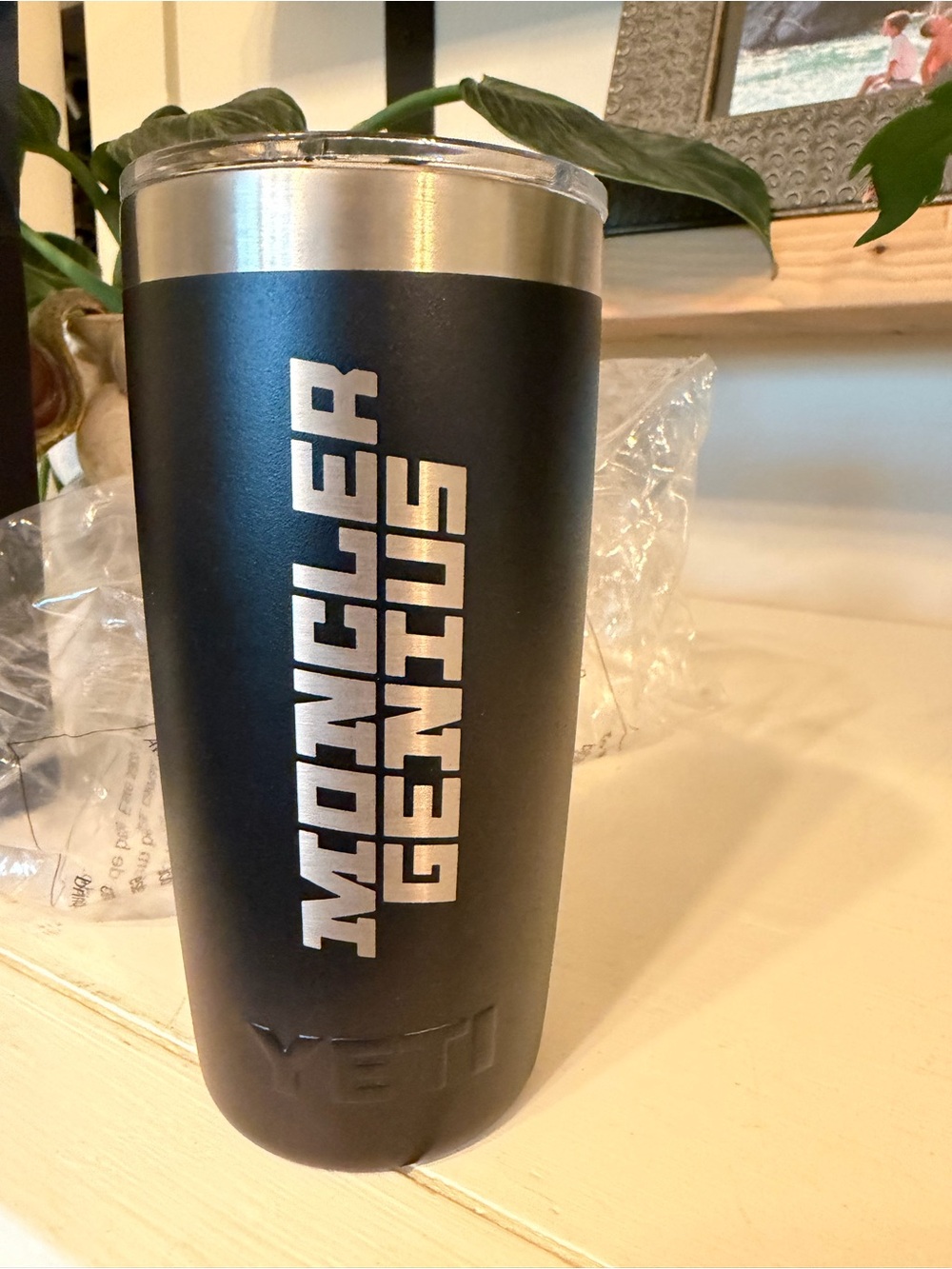 Mom let Yeti Black Rumbler Tumbler